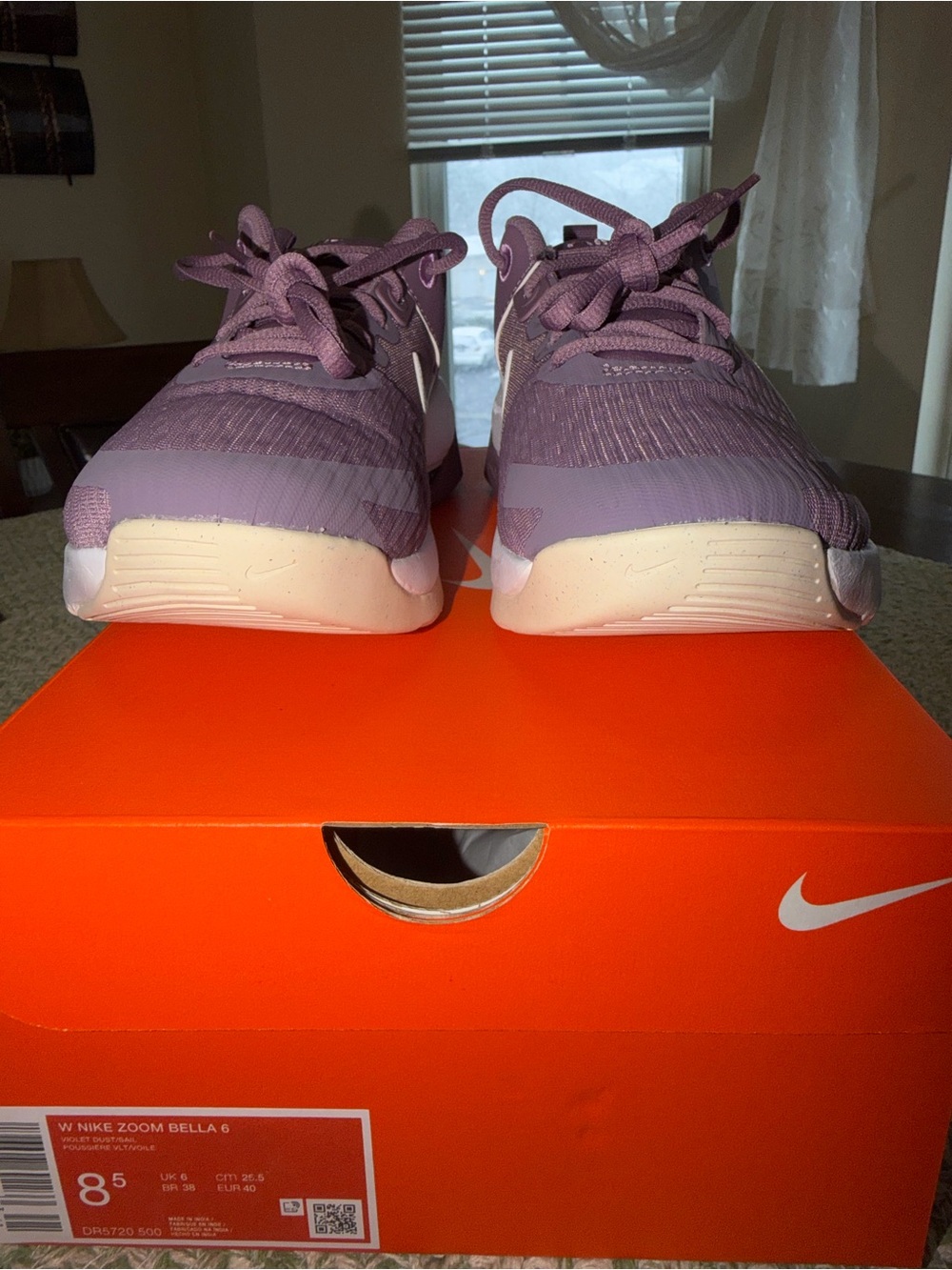 Nike women’s Zoom Bella 6 Lavender Athletic Sneakers size 8.5 new!! - Picture 9 of 10